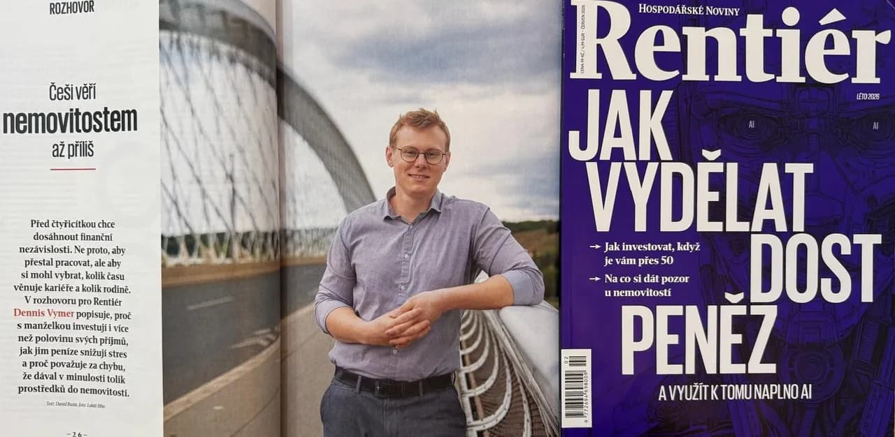Dennis Vymer — Hospodářské noviny · Rentiér · Léto 2026