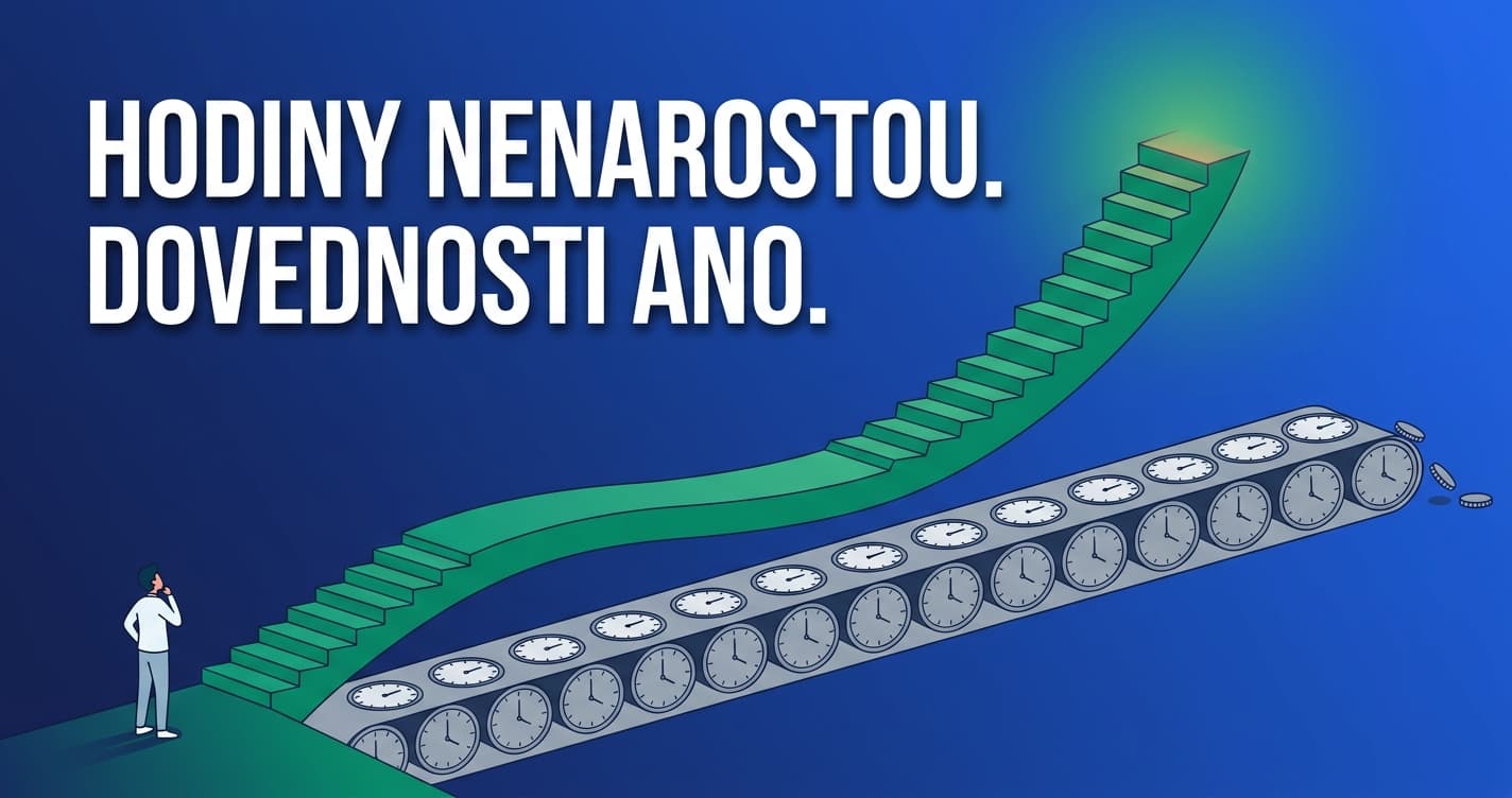 Nikdy jsem neměl vedlejšák. Zaplatil jsem si kouče a byla to nejlepší investice do sebe, jakou jsem udělal.