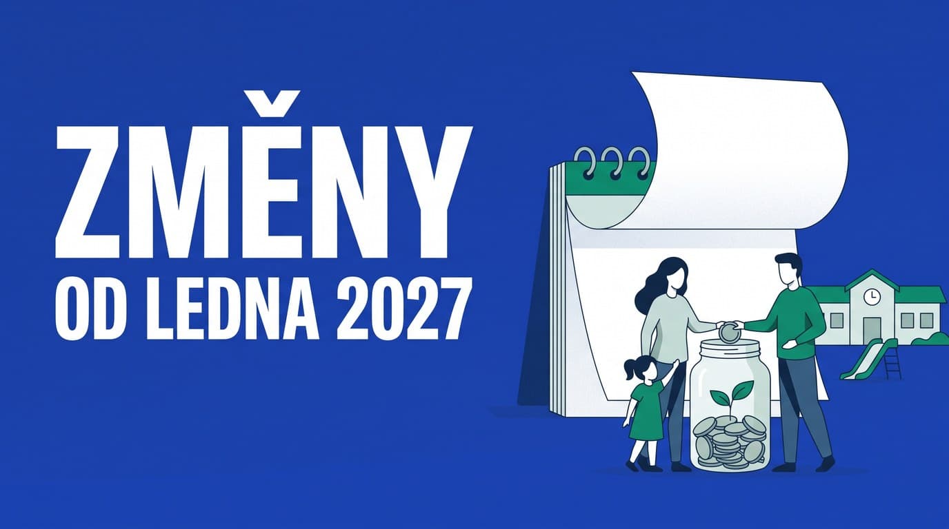 Změny od 1. ledna 2027: školkovné, rodičák a co s vratkou