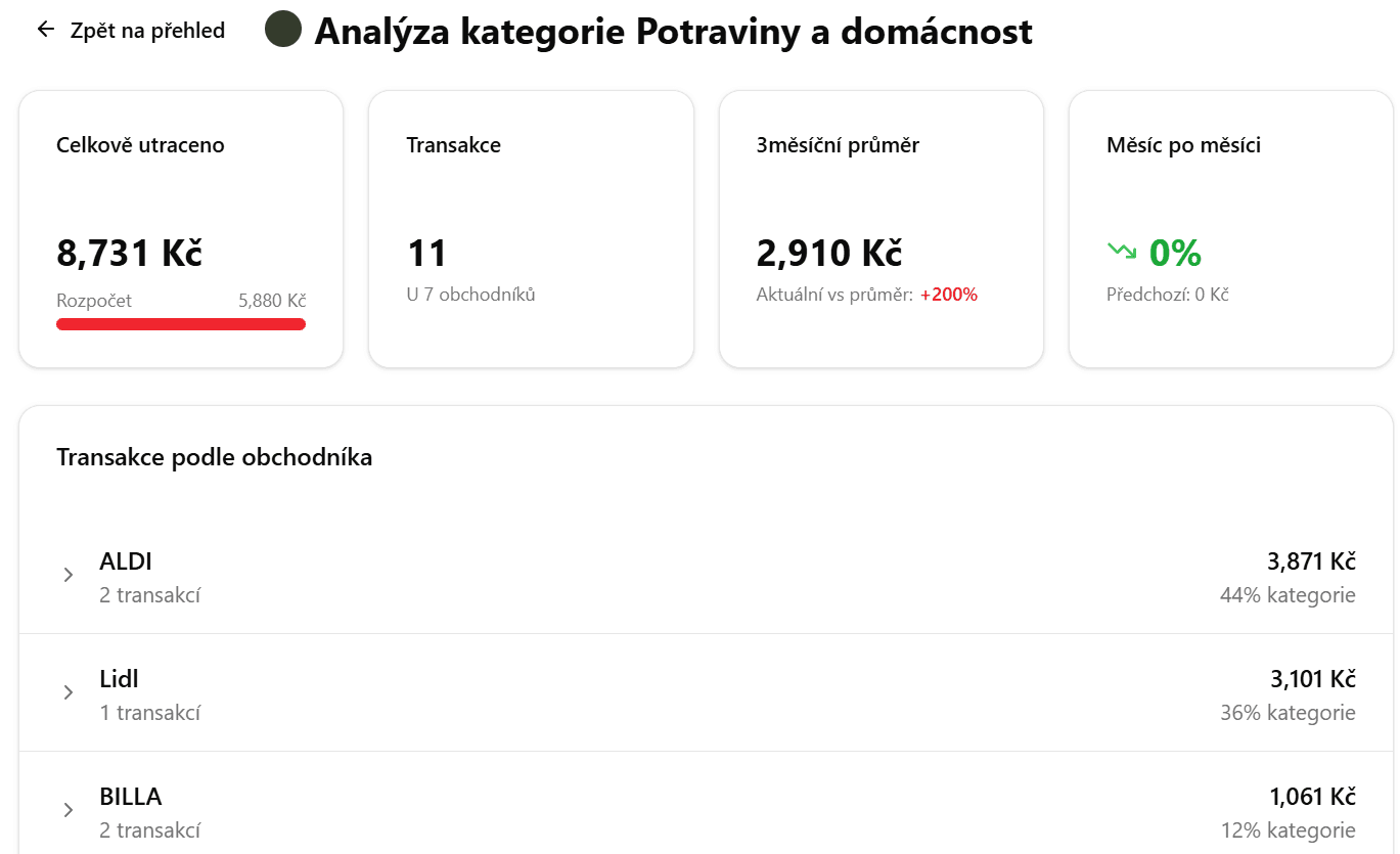 Analýza rozpočtu