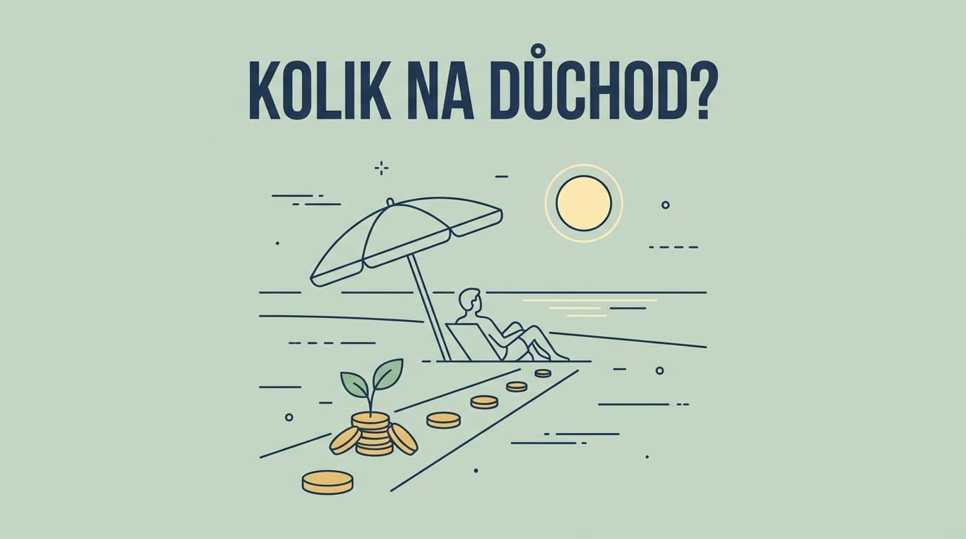Kolik peněz potřebuji na důchod? Odpověď je 25×